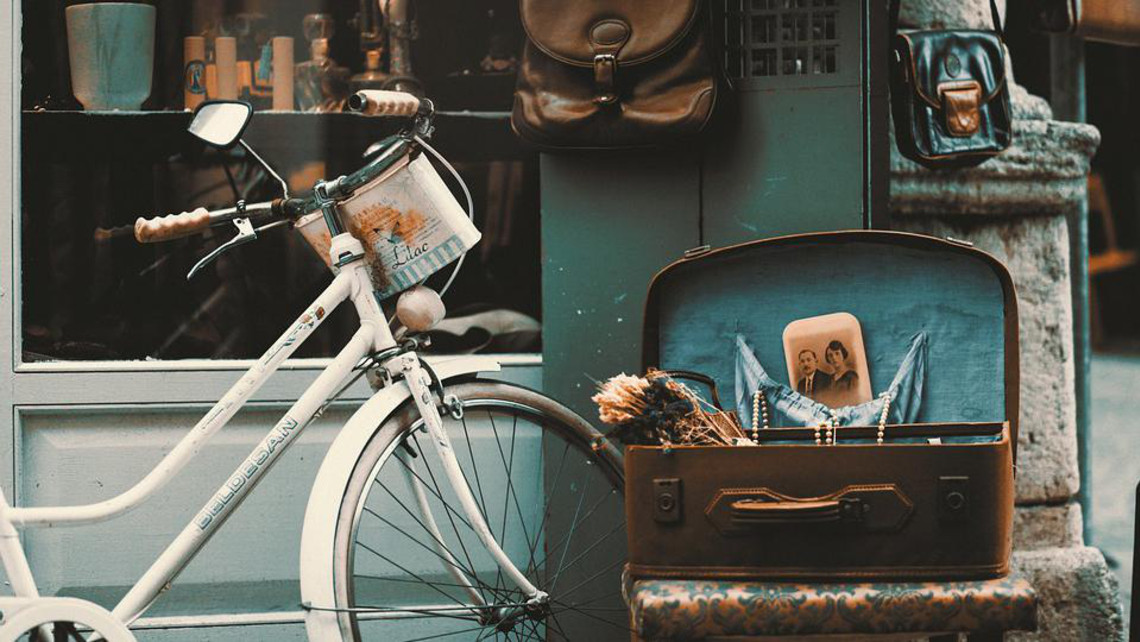 Kaffeeklatsch im Fahrradladen